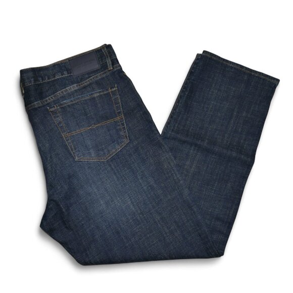 Lucky Brand 329 Jeans Men's Size 42x32 Straight Leg Stretch Dark Rinse - Picture 10 of 10